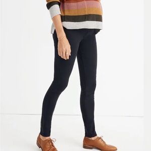 Madewell Maternity Over-the-Belly Skinny Jeans Lunar Wash TENCEL Denim Edition